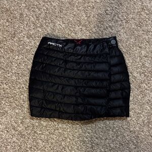 Arctix youth Black Puffer Mini Skirt